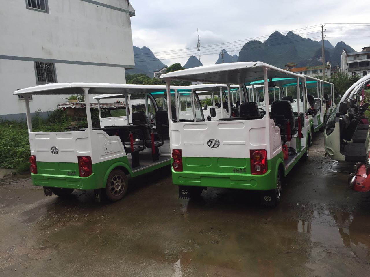 14座燃油觀光車(chē)