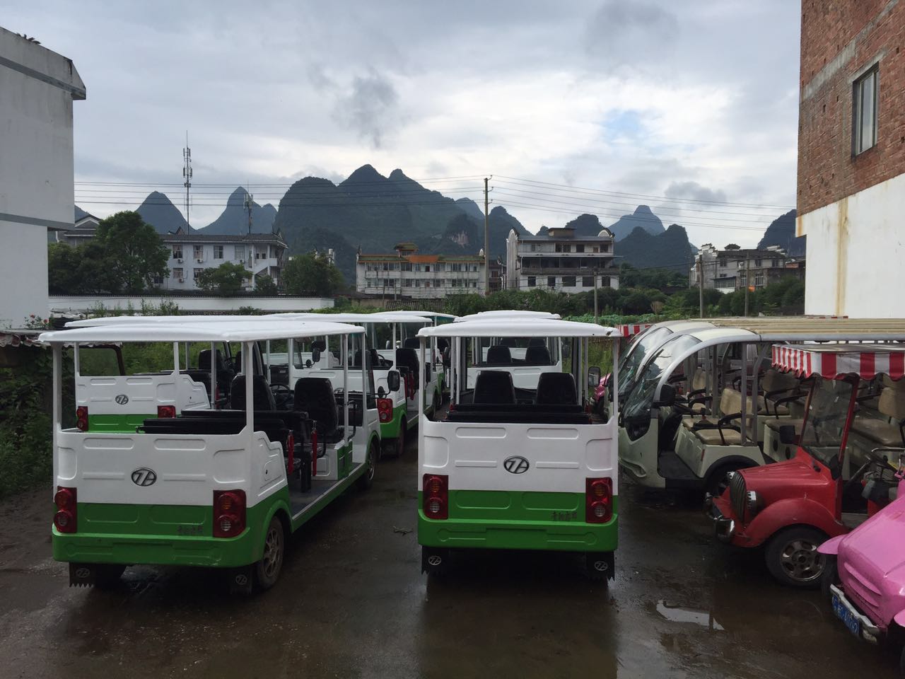 14座燃油觀光車(chē)